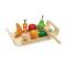 PlanToys Wooden Pretend Play Fruit & Vegetable Food Set